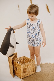 Комплект для мальчиков (трусы и майка). Кулирка (100% хлопок)