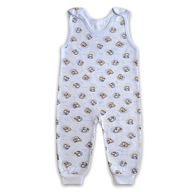 Ползунки высокие (манжеты, кнопки). Кулирка (100% хлопок)