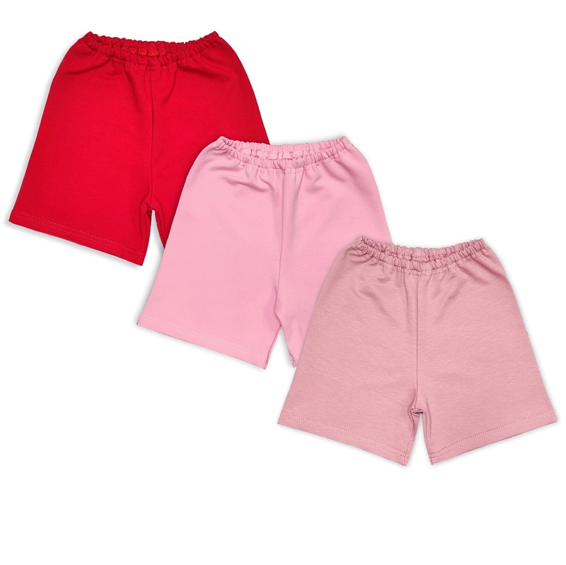 Шорты. Ткань - Футер с лайкрой  (80% хлопок,20% лайкра), Арт. ШФП_Красный