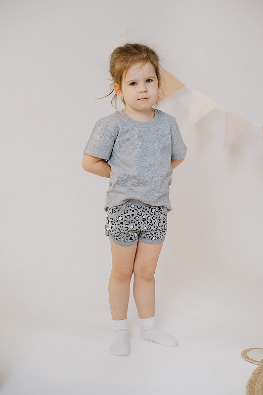 Футболка. Кулирка (100% хлопок), Арт. ФКг_Серый